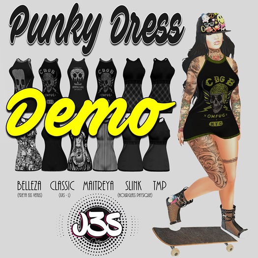 [J3S] Punky Dress DEMO  ADD ME