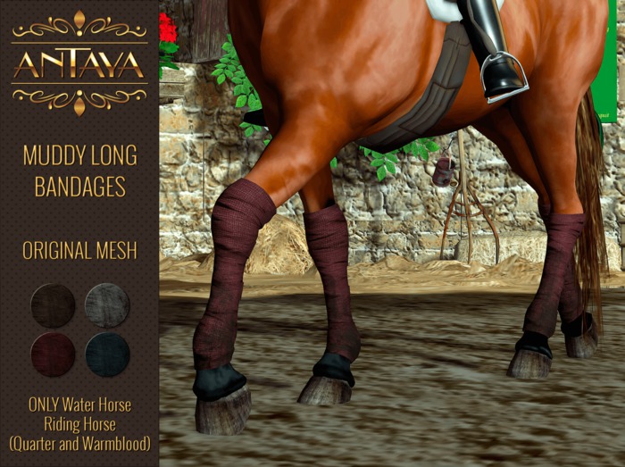 :: ANTAYA :: WHRH Muddy long bandages (wear me)