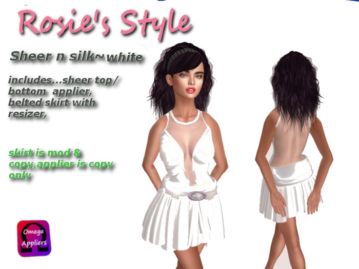 RS*Sheer n Silk~white