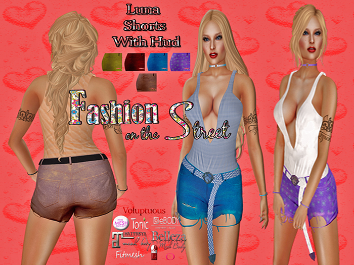 Luna Shorts W/Hud