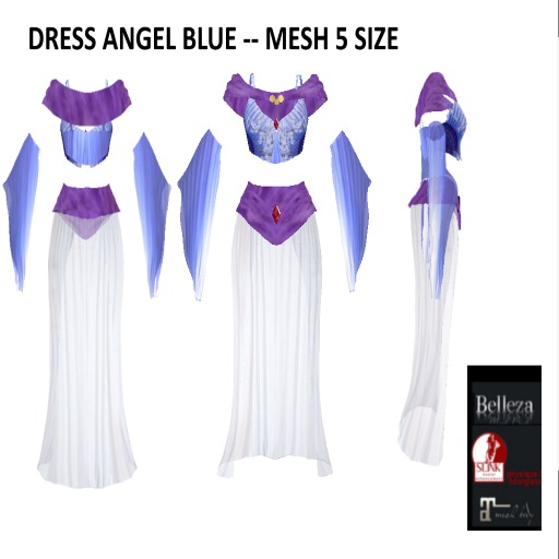 LD=DRESS ANGEL BLUE