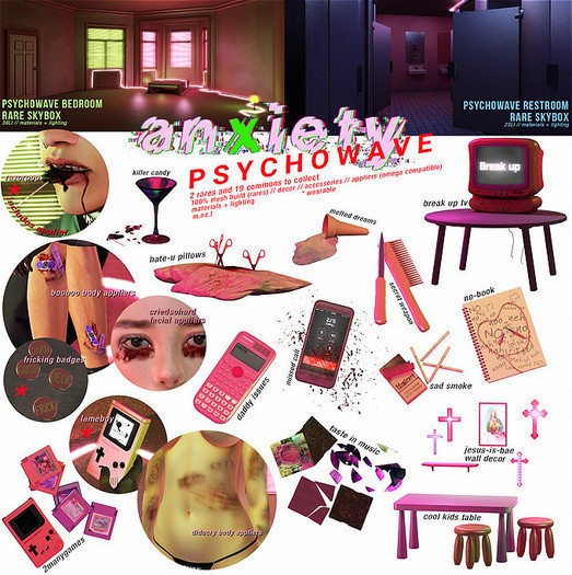 /anxiety/ psychowave melted dreams COMMON
