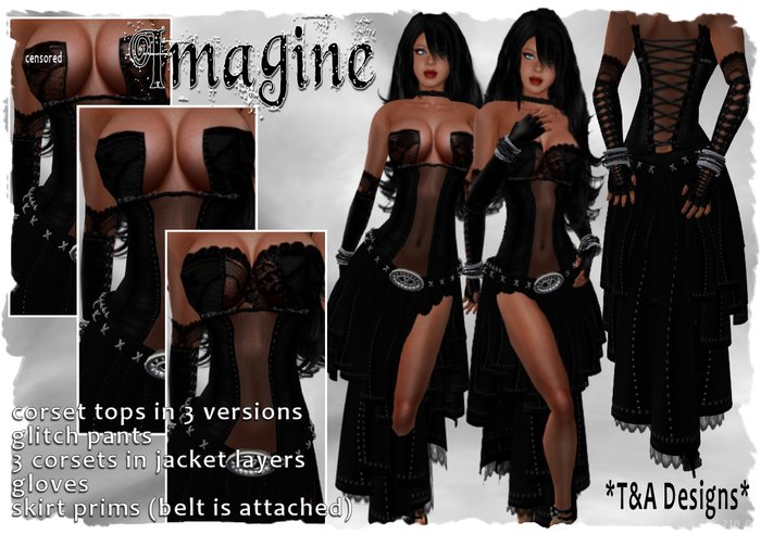 *T&A Designs* IMAGINE outfit and accessories  *TD*