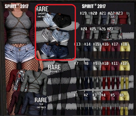 SPIRIT - Akima shorts [MAITREYA] RARE