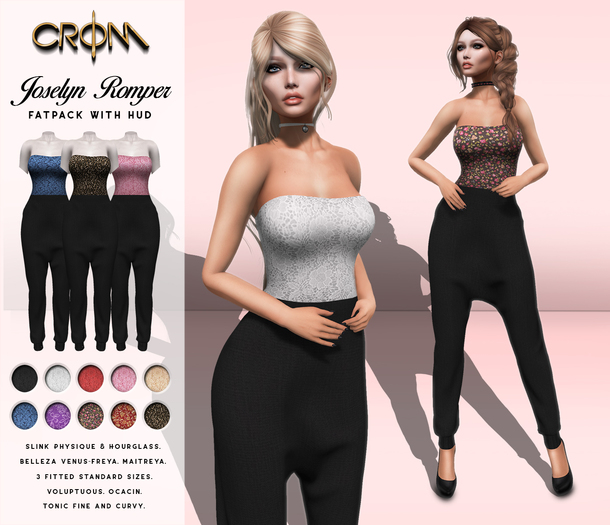 -CroM- Joselyn>ROMPER - Fatpack