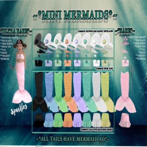 'COMMON' ~*Sweet Tots*~ Crown & Arm Bands Teal