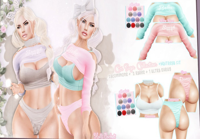 *HolliPocket* CiCi Suga-panty aqua maitreya