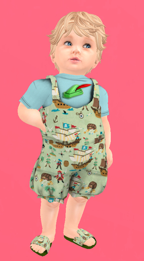 Lexxie Totsipop Infant Peter Pan Combo