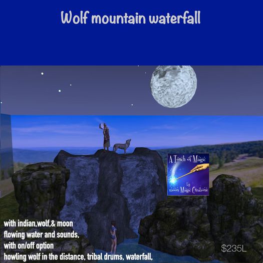 Wolf Mountain Waterfall-Crate