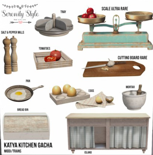 Serenity Style- Katya Kitchen Cutting board RARE