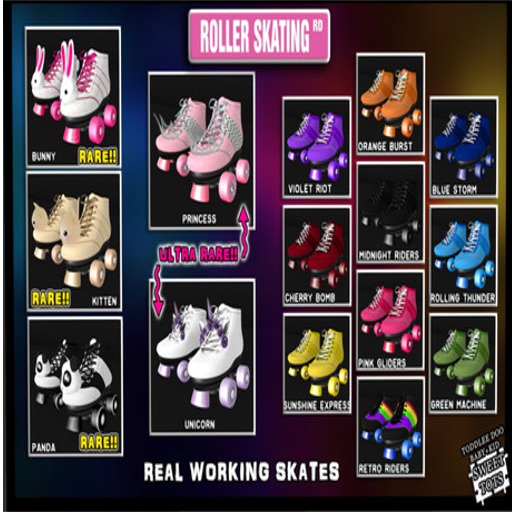 Common  ~*Sweet Tots*~ RollerSkating Rd~ Blue Storm