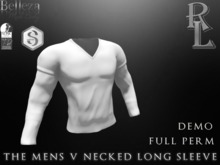 RL FP- The Man V Necked Shirt Long Sleeve DEMO