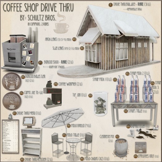 Schultz Bros. 04. Cuppa Joe To-Go Sign