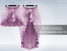 iS Ruffle Sarong Long&Short LILAC