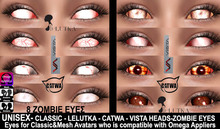[Nirvana Fashion] - UNISEX Zombie Eyes 3 - [OMEGA  APPLIERS]