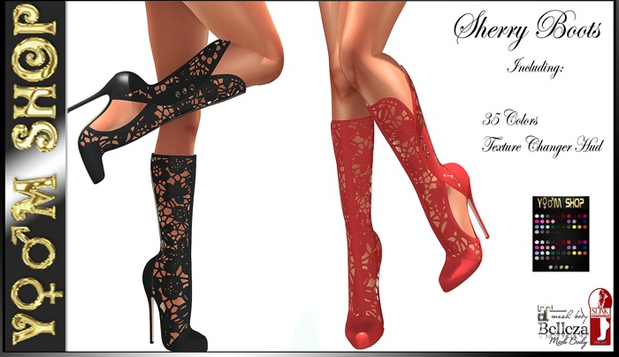 YM SHOP_Sherry Boots