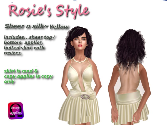 RS*Sheer & Silk~Yellow
