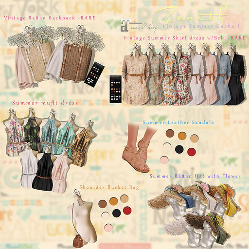 =Zenith=Summer Leather Sandals (redwood) -Maitreya