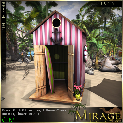 =Mirage= Beach Hut - Taffy