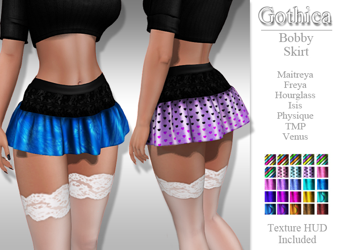 {Gothica} Bobby Skirt (HUD Included)