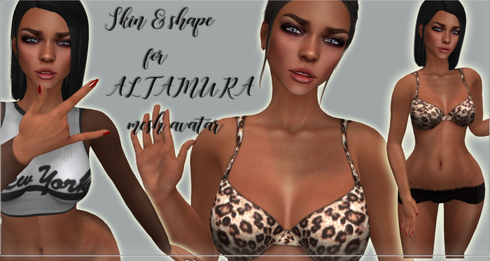 Lauren Skin and shape for Altamura BENTO AVATAR