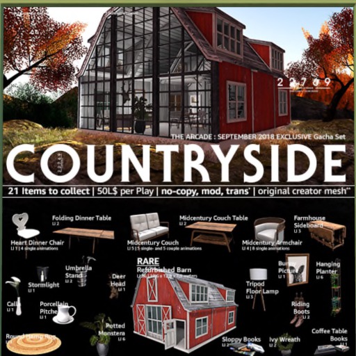 22769 - Midcentury Couch Table - COMMON - Countryside Gacha