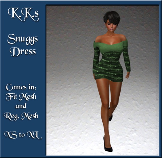KK's Snuggs Dress - Green