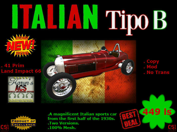Italian Tipo B (box)