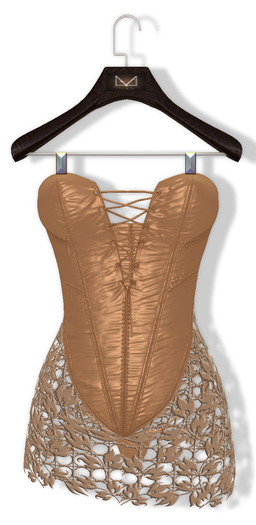Second Life Marketplace - [[ Masoom ]] Elisya Corset dress- Nude