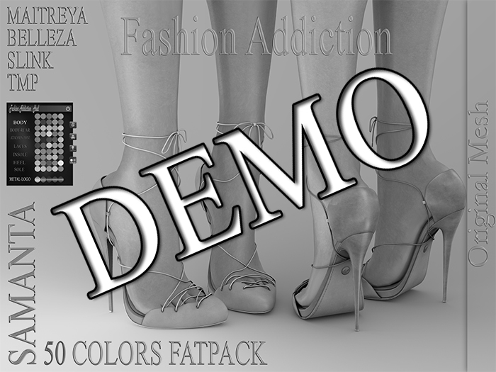 DEMO FASHION SAMANTA SHOES - MAITREYA BELLEZA SLINK TMP