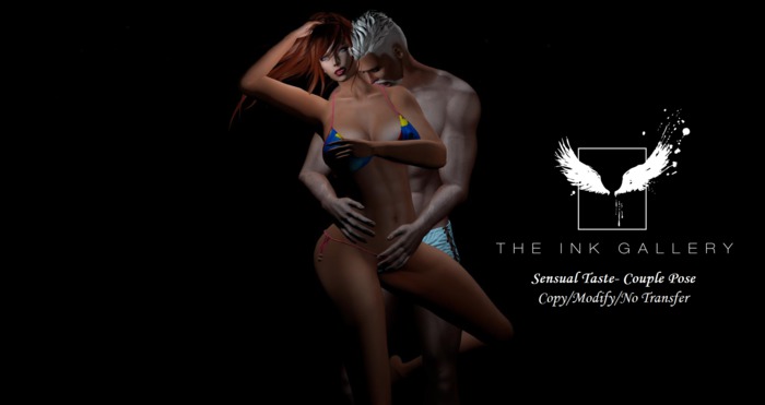 Ink Gallery Sensual Taste - Couple Pose