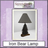 Serendipity Designs - Iron Bear Lamp  [WEAR ME]