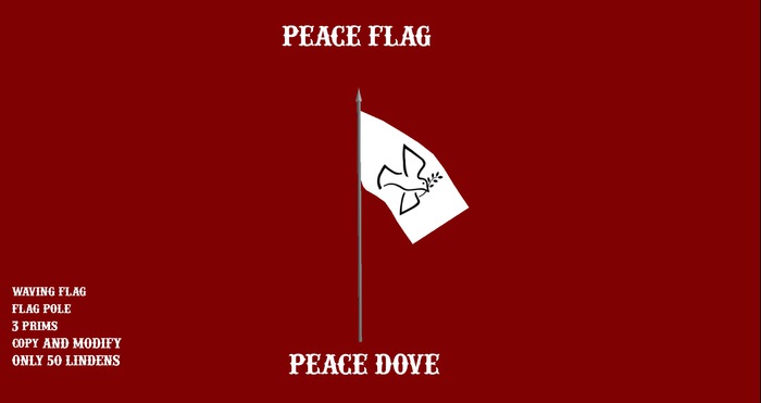 Peace Dove Flag