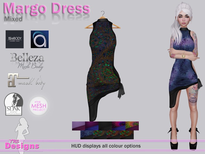 Margo Dress With Hud Mixed