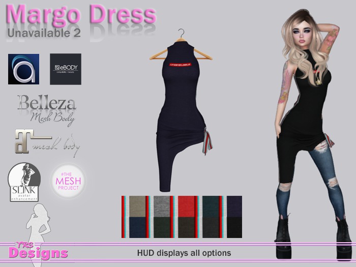 Margo Dress With Hud Unavailable 2