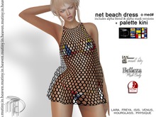!MiH Net Beach dress o# (mask+blend) [boxed]