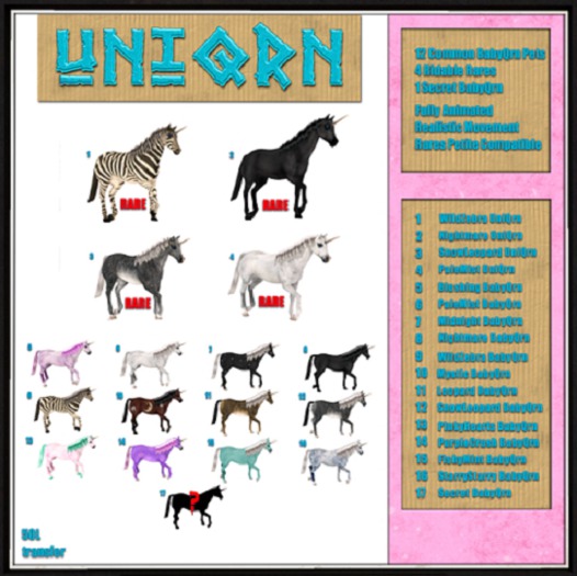 Culprit UniQrn SnowLeopard RARE