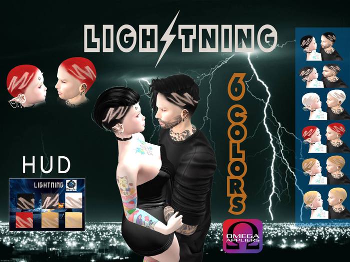 ::.Mary.:: .:::Lightning Hair base :::.