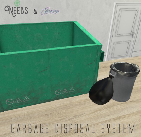 Clover/Needs - Garbage disposal system