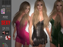 [DIESELdeluxe] Annie Sexy Dress Leather HUD ALL Colors