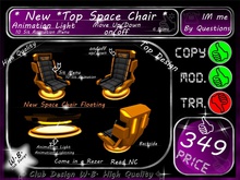 * New * Space Chair Floating * SI MENU *