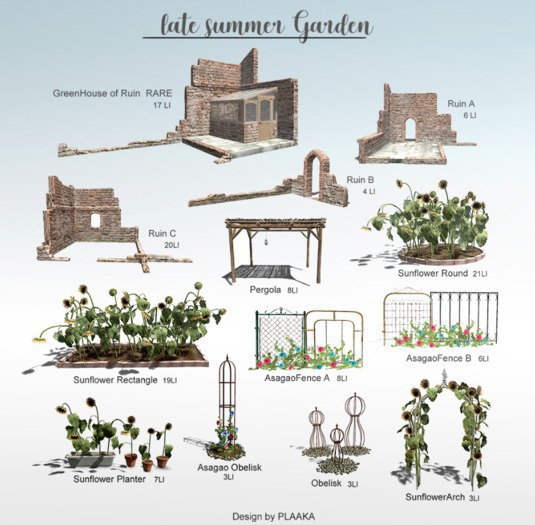 PLAAKA - Obelisk [Late Summer Garden]