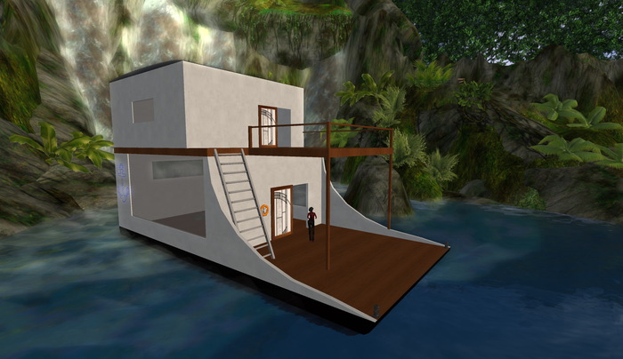 CorbacPrim 'Athena' houseboat boxed