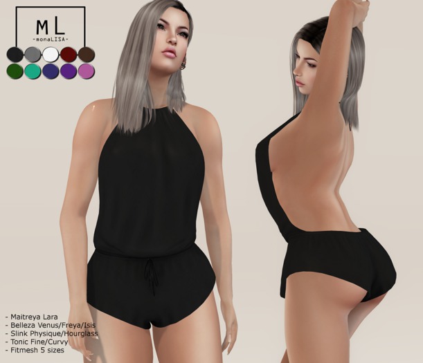 -mL- Abbie Romper (Mait/3Belleza/2Slink/2Tonic/FT)