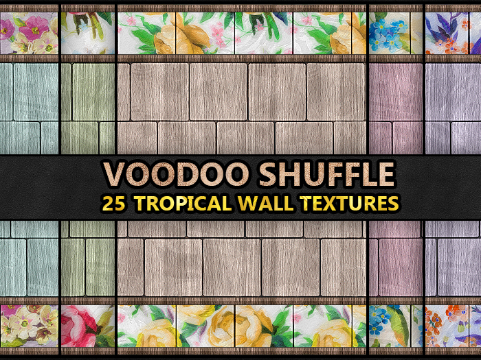 [VS] 25 Tropical Wall Textures