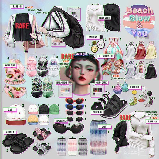 `M.BIRDIE / beach,glow,&you-A Maitreya RARE