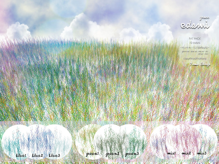 Grass - Edami - Fat Pack - YOMESHOUJO