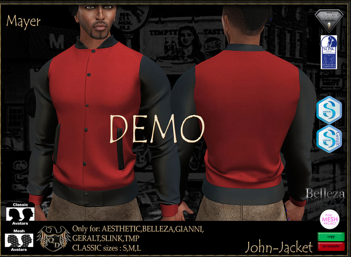 John-jacket "Mayer" DEMO *