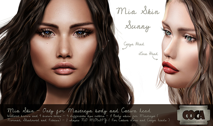 :: Coca & Wolf  :: Mia Skin :: Sunny :: BOX
