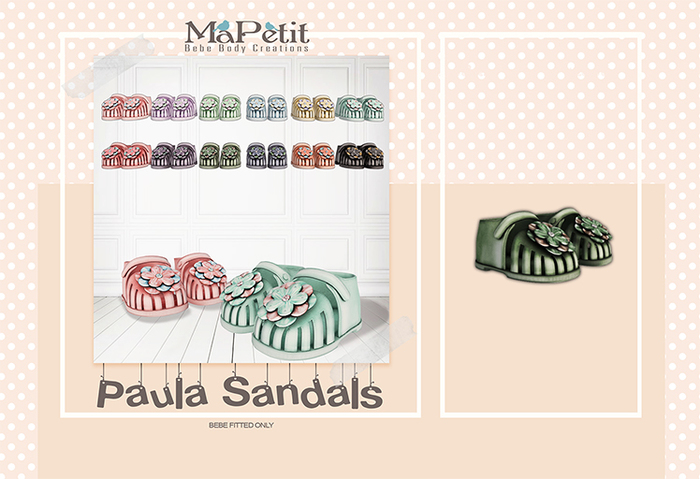 [M] Paula Sandals - Green Tea - WEAR to unpack